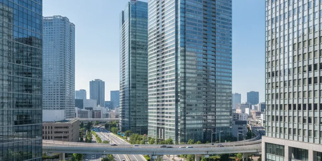 港区(六本木・赤坂・虎ノ門)のオフィスビル街 - オフィス賃貸東京